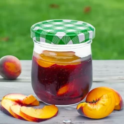 Słoiki baryłkowe na przetwory 300 ml zestaw 8 sztuk weki z pokrywkami TR-GJ-300