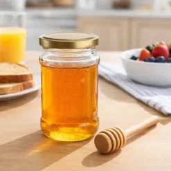 Słoiki szklane 315 ml na przetwory miód konfitury i dżemy typu twist z zakrętką komplet 6 szt Altom Design