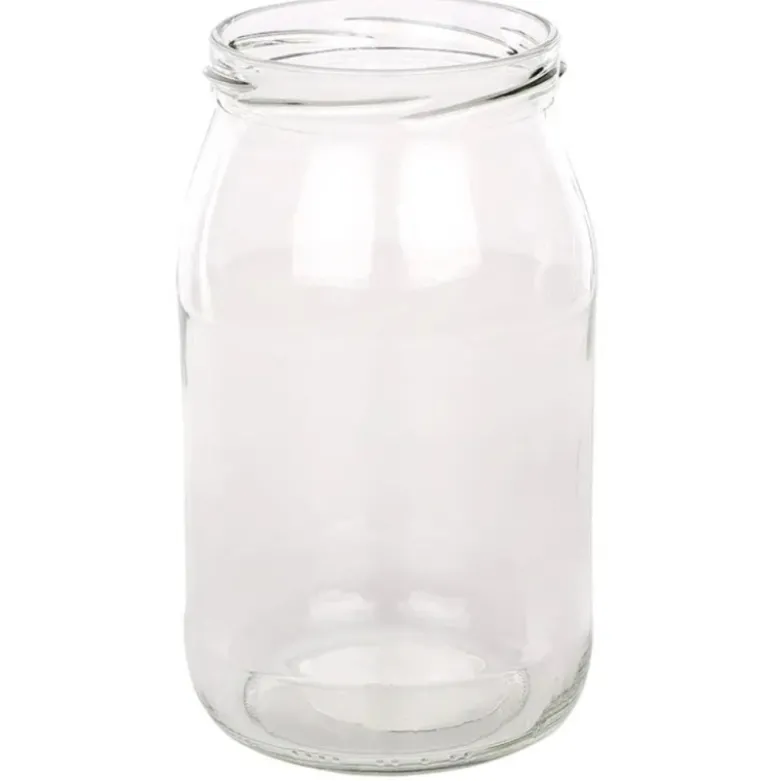 Słoiki szklane 900 ml na przetwory i kiszone ogórki zestaw 6 szt Altom Design