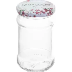 Słoiki szklane 315 ml na przetwory Spiżarnia Pani Domu z zakrętką w zestawie 6 szt Altom Design