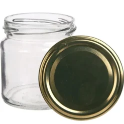 Słoiki szklane 200 ml na przetwory miód konfitury i dżemy typu twist z zakrętką komplet 6 szt Altom Design