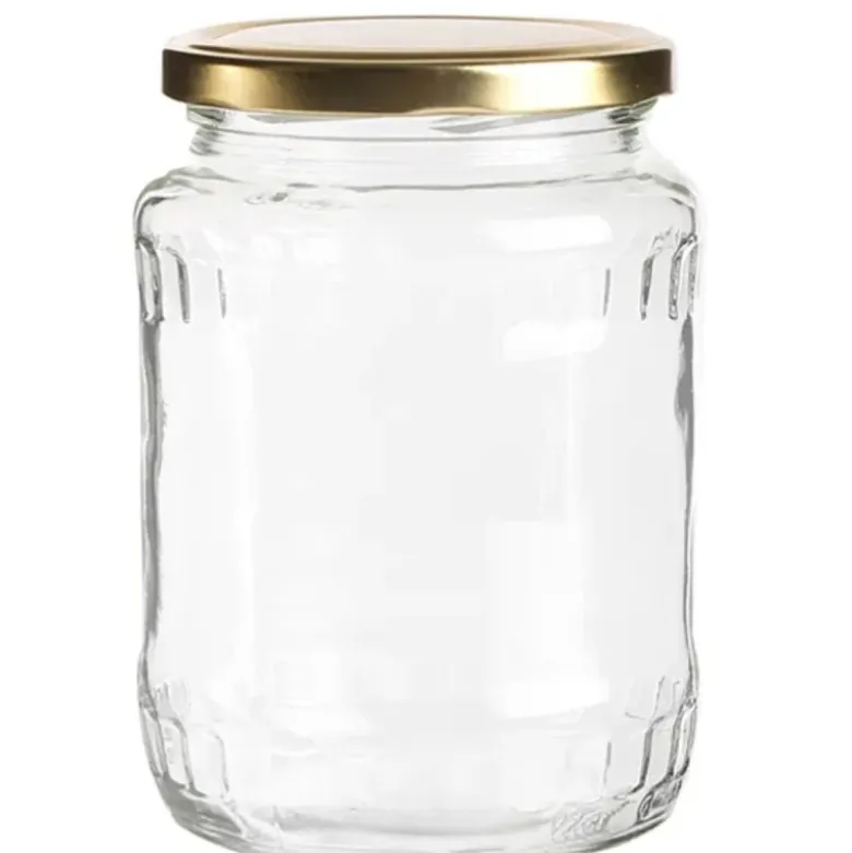 Słoiki szklane 720 ml na przetwory miód konfitury i dżemy typu twist z zakrętką komplet 12 szt Altom Design