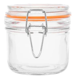 Słoiki szklane na przetwory 200 ml hermetyczne z klipsem zestaw 6 szt Altom Design
