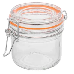 Słoiki szklane na przetwory 200 ml hermetyczne z klipsem zestaw 6 szt Altom Design