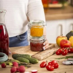 Słoik szklany na przetwory 200 ml hermetyczny z klipsem Altom Design