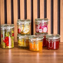 Słoik szklany na przetwory 200 ml hermetyczny z klipsem Altom Design