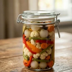 Słoik szklany na przetwory 500 ml hermetyczny z klipsem Altom Design