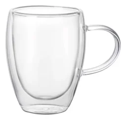 Szklanka termiczna 350 ml z podwójnymi ściankami do kawy herbaty Tragar TR-36-2