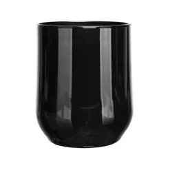 Szklanki czarne Glasmark 300 ml zestaw 6 szklanek do napojów wody drinków