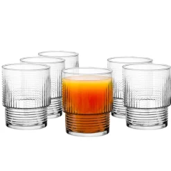 Szklanki do napojów soków Glasmark Helena 270 ml zestaw 6 szklanek