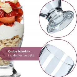 Szklanki do napojów soków Nadir Paulista zestaw 6 szklanek 250 ml Capri