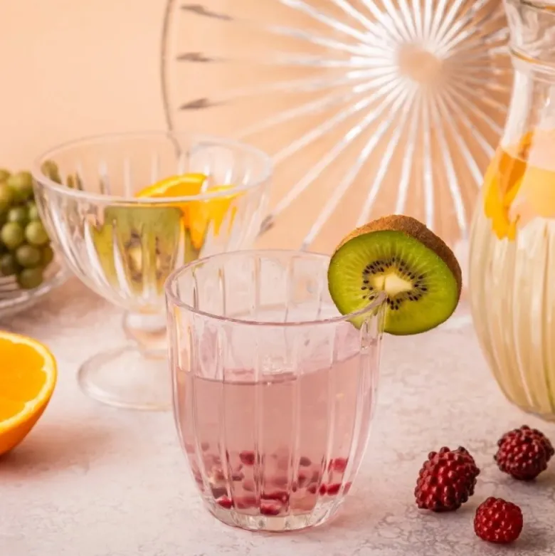 Szklanki do napojów wody soków 330 ml Altom Venus niskie zestaw 6 sztuk