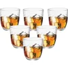 Szklanki do whisky Bormioli Glit 300 ml zestaw 6 szklanek