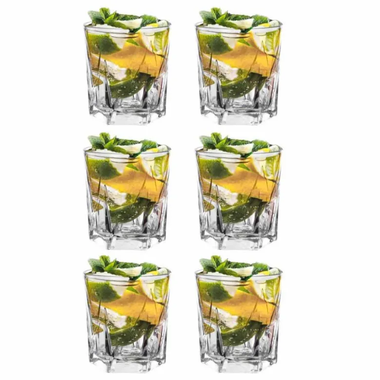 Szklanki do whisky napojów drinków 330 ml zestaw 6 szklanek Altom Henry