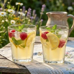 Szklanki klasyczne do napojów i drinków 250 ml zestaw 6 sztuk do soków