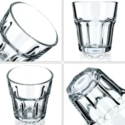 Szklanki klasyczne do napojów i drinków 250 ml zestaw 6 sztuk do soków