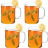 Szklanki 440 ml zestaw 4 kubków żaroodpornych Costa Florina 3K 1018