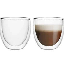 Szklanki termiczne do espresso Florina Malachit 100 ml zestaw 2 sztuki