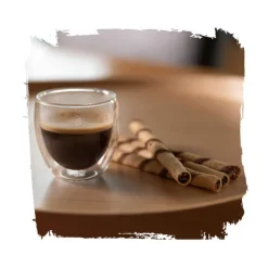 Szklanki termiczne do espresso Florina Malachit 100 ml zestaw 6 szklanek