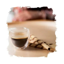 Szklanki termiczne do espresso Florina Malachit 100 ml zestaw 6 szklanek