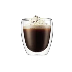 Szklanki termiczne do kawy latte 250 ml zestaw 6 sztuk