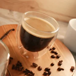Szklanki termiczne do kawy latte 250 ml zestaw 6 sztuk