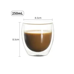 Szklanki termiczne Florina Malachit 250 ml zestaw 6 sztuk