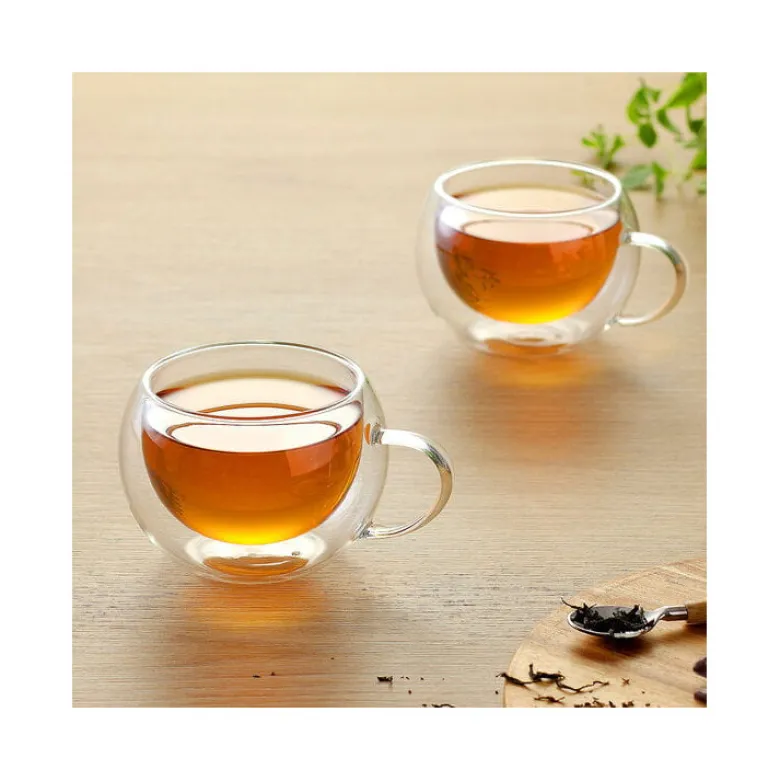 Szklanki termiczne RENZA do kawy 300 ml latte komplet 2 szt szklanek