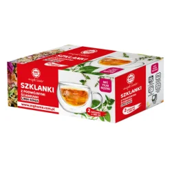 Szklanki termiczne RENZA do kawy 300 ml latte komplet 2 szt szklanek