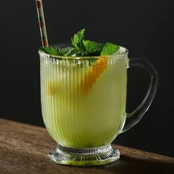 Szklanki z uchem 500 ml Selena do kawy herbaty drinków deserów zestaw 6 szklanek