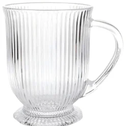 Szklanki z uchem 500 ml Selena do kawy herbaty drinków deserów zestaw 6 szklanek