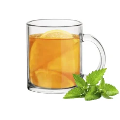 Szklanki z uchem proste 330 ml do kawy i herbaty zestaw 6 szktuk Florina Malta 3K 1065
