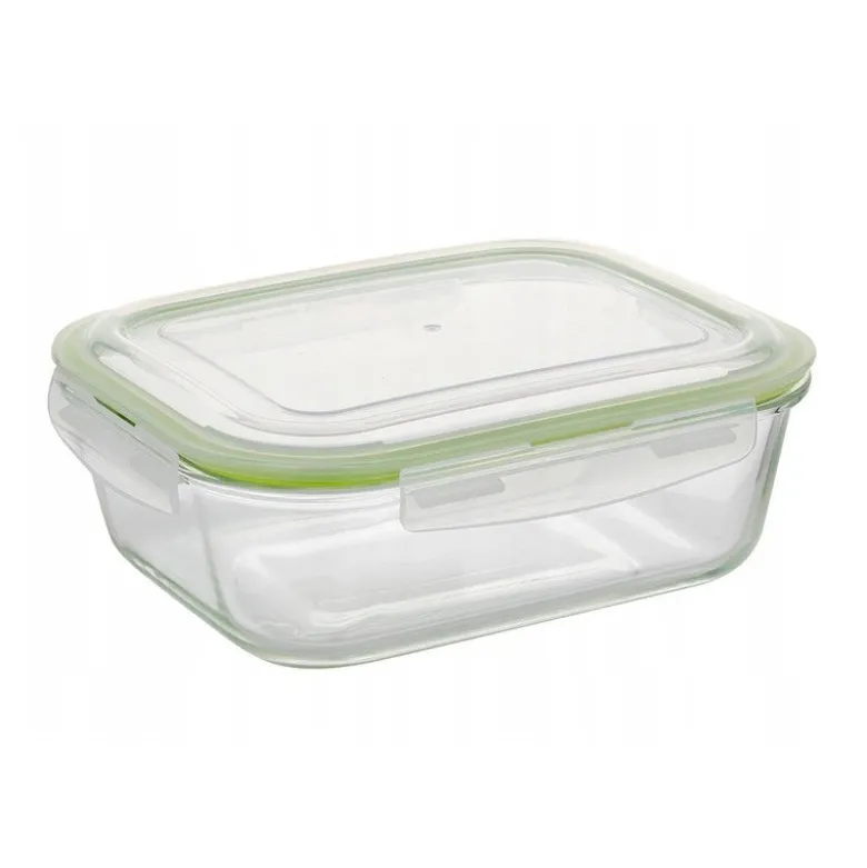 Szklany pojemnik 2260 ml na żywność jedzenie Florina Frigo pudełko z pokrywką lunchbox prostokątny hermetyczny