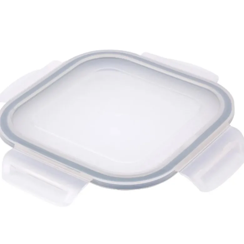 Szklany pojemnik 750 ml na żywność jedzenie Altom Design Fresh pudełko z pokrywką lunchbox kwadratowy hermetyczny
