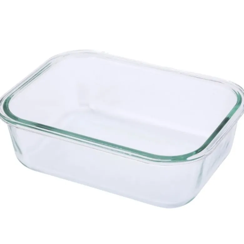 Szklany pojemnik 1500 ml na żywność jedzenie Altom Design Fresh pudełko z pokrywką lunchbox prostokątny hermetyczny