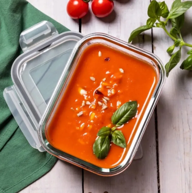 Szklany pojemnik 1500 ml na żywność jedzenie Altom Design Fresh pudełko z pokrywką lunchbox prostokątny hermetyczny