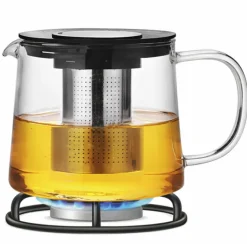 Szklany zaparzacz do herbaty kawy ziół dzbanek 1000 ml Kamille 0776M