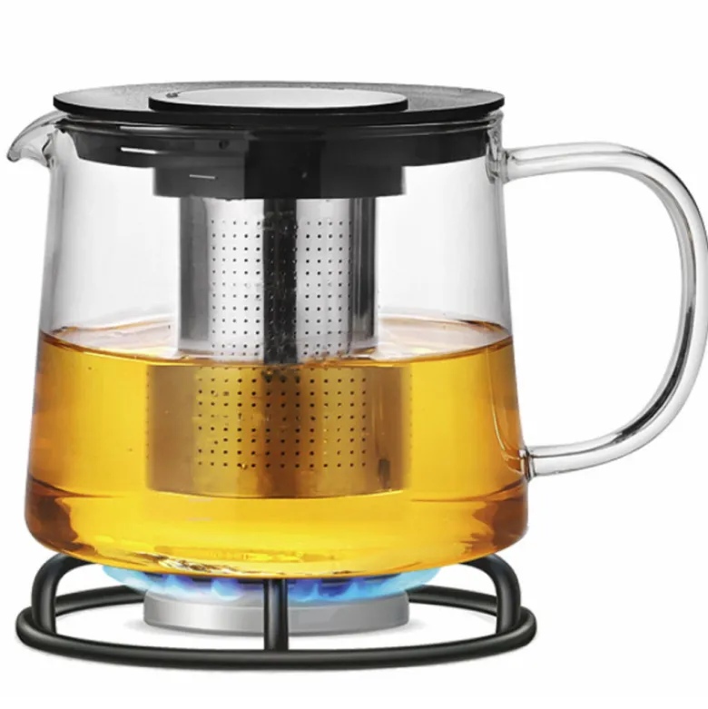 Szklany zaparzacz do herbaty kawy ziół dzbanek 1000 ml Kamille 0776M
