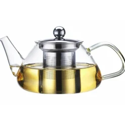 Szklany zaparzacz do herbaty kawy ziół dzbanek 700 ml Kamille 0782M