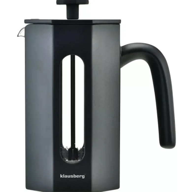 Szklany zaparzacz tłokowy do herbaty kawy ziół 600 ml Klausberg KB 7677