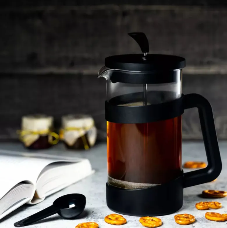 Szklany zaparzacz tłokowy do herbaty kawy ziół 600 ml Kinghoff KH 1398