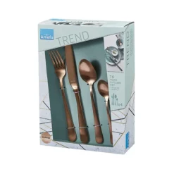 Sztućce Amefa 1410 Trend 24 sztuki komplet dla 6 osób miedź
