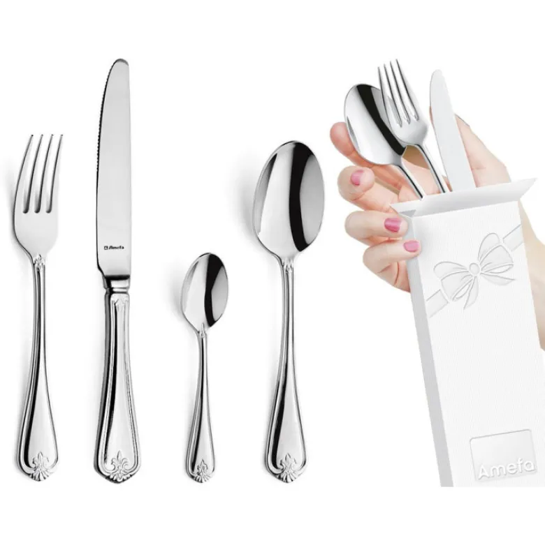 Sztućce restauracyjne obiadowe Amefa Duke 5280 4 szt/1os zastawa stołowa