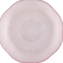 Talerz dekoracyjny szklany 18,5cm do zup Bellis Florina