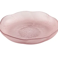 Talerz dekoracyjny szklany 23cm do zup Bellis Florina