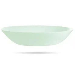 Talerz obiadowy głęboki 20 cm miętowy Paradise Green Diwali Luminarc V5840