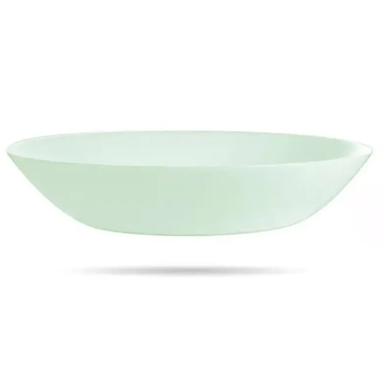 Talerz obiadowy głęboki 20 cm miętowy Paradise Green Diwali Luminarc V5840