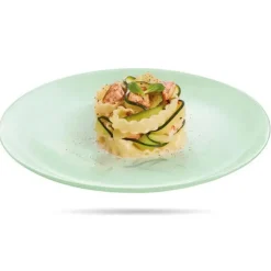 Talerz obiadowy głęboki 20 cm miętowy Paradise Green Diwali Luminarc V5840