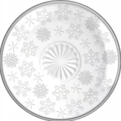 Talerz szklany deserowy 17,5cm w ścieżynki do ciasta Altom Design