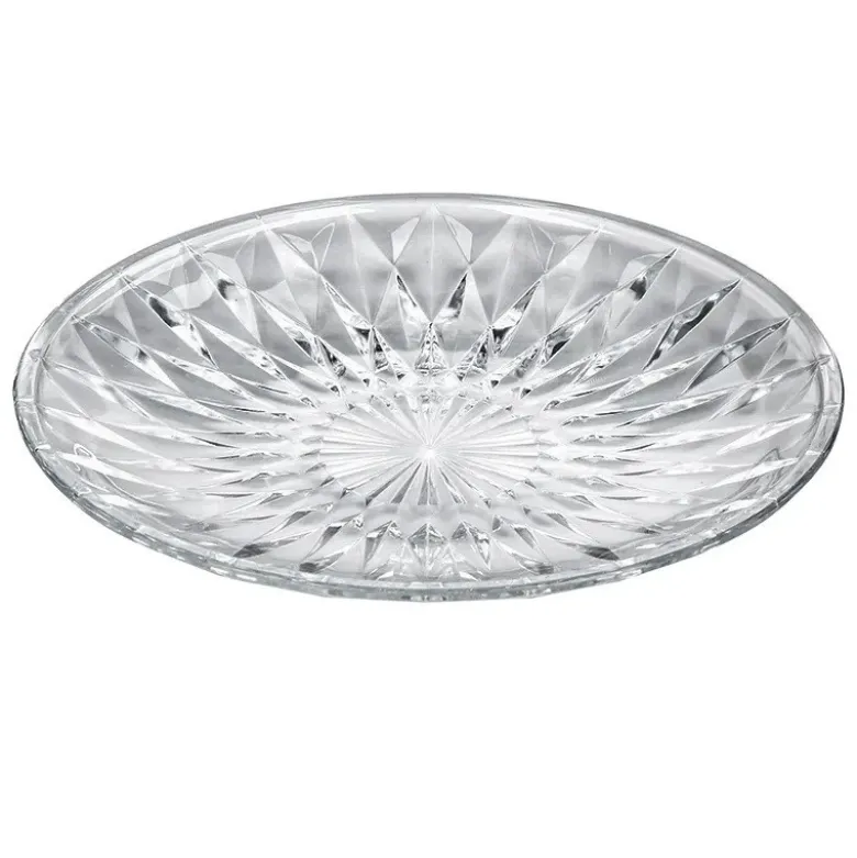 Talerz szklany patera 25 cm Altom Stella patera na ciasto deser